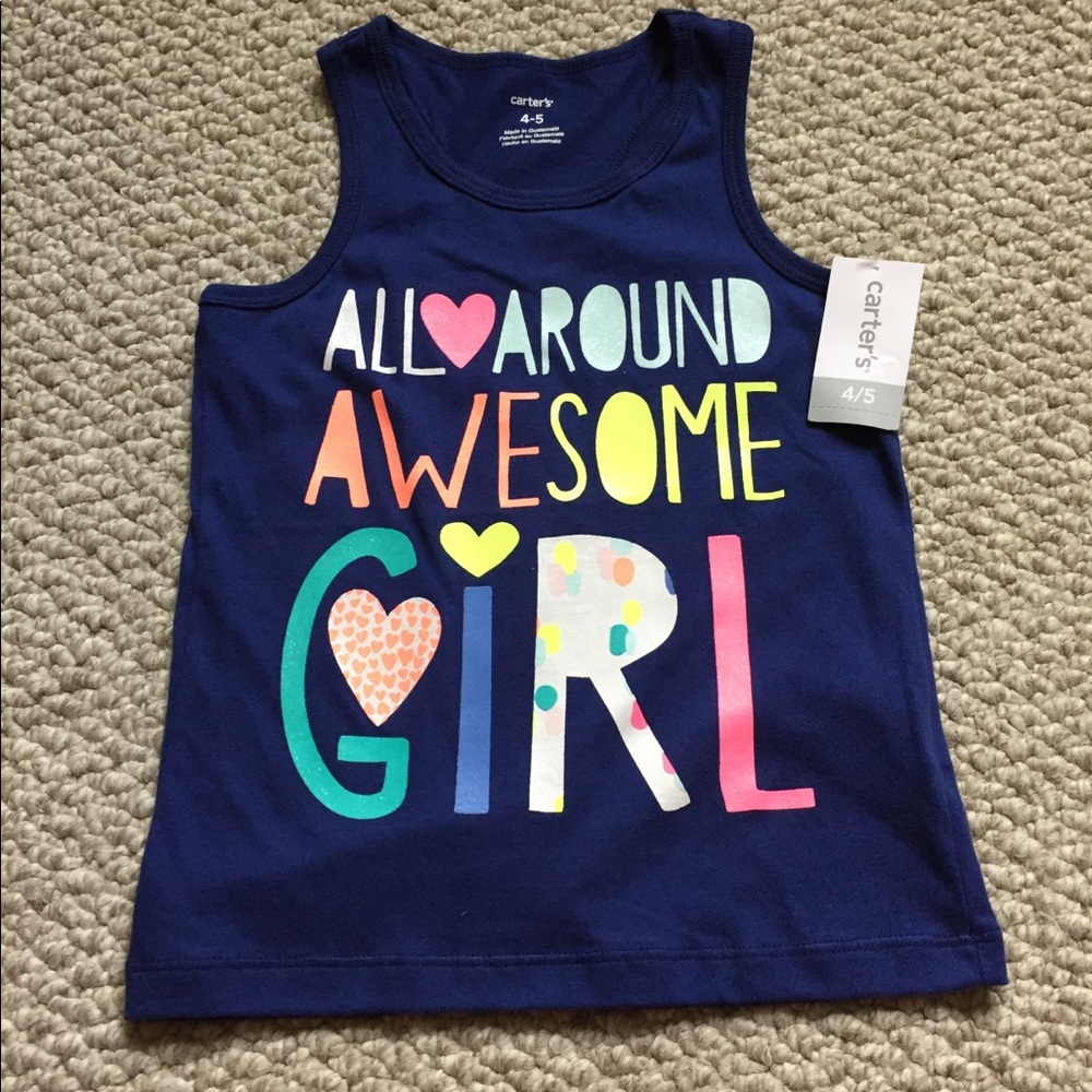 Girls Tank Size 4/5 NWT